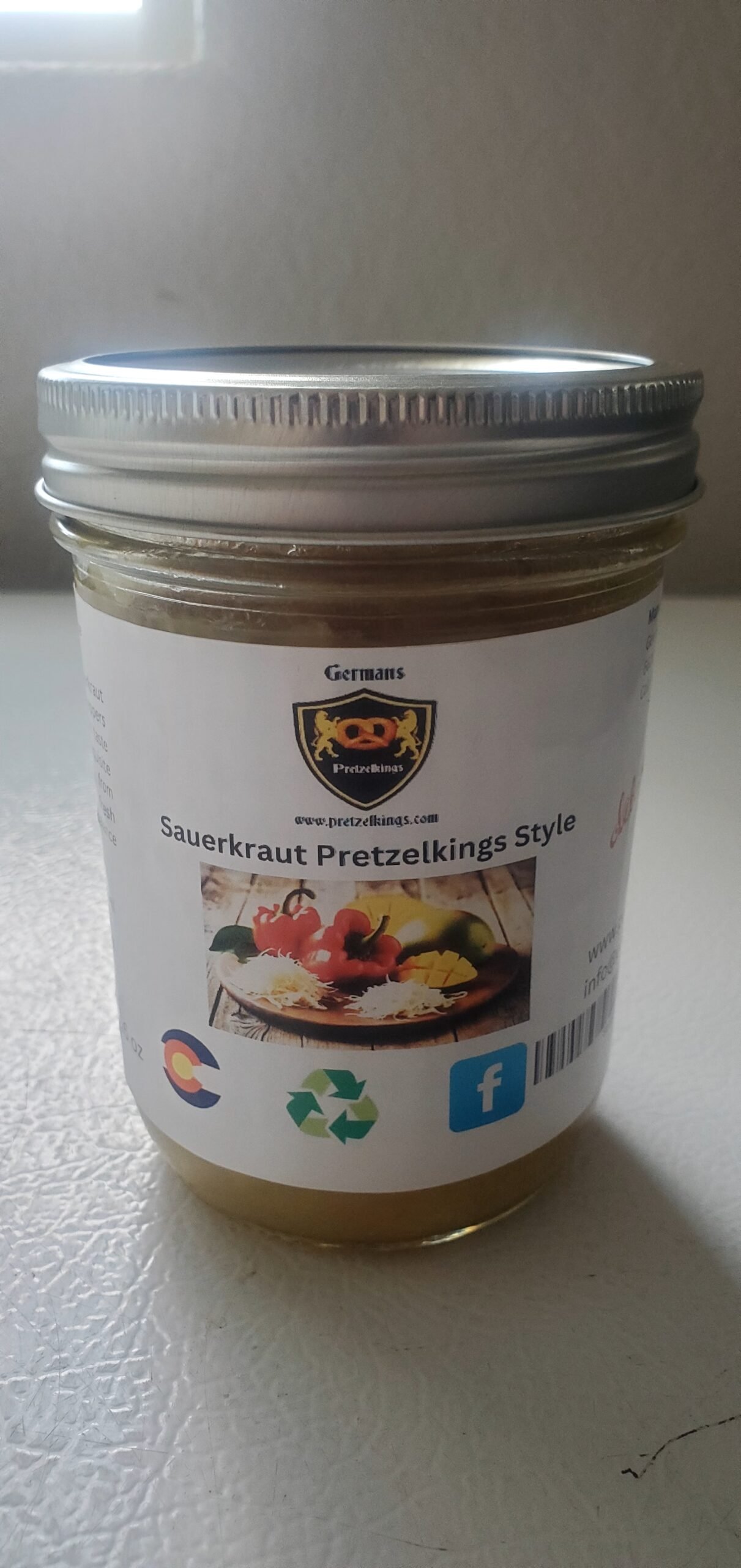 Sauerkraut Pretzelkings style