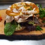 Roasted Turkey Pretzel Sandwich